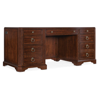 Hooker Furniture Charleston 72 W Rectangle Executive Desk