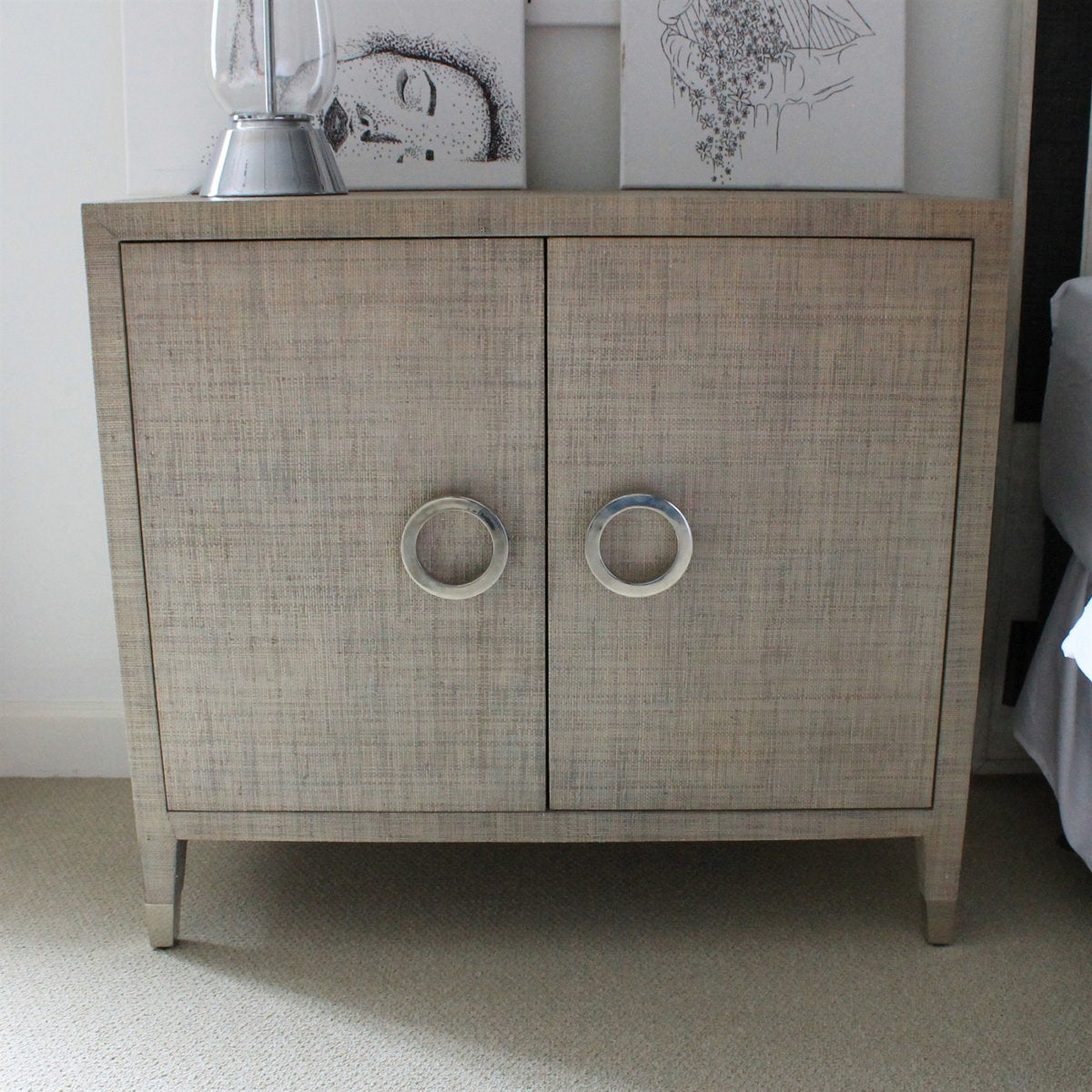 Charleston Solid Wood Accent Cabinet