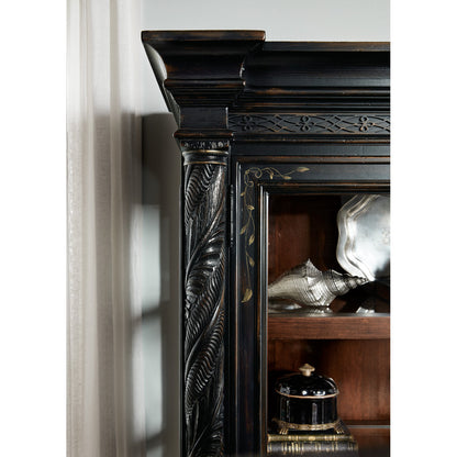 Charleston Solid Wood Lighted China Cabinet