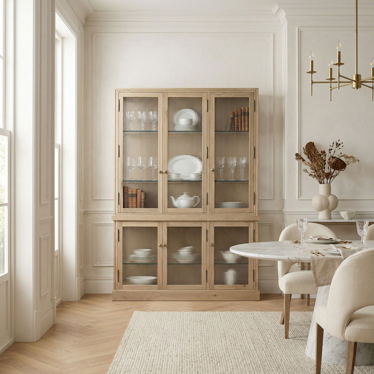 Noir Chester China Cabinet