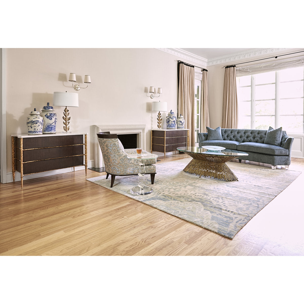Ambella Chiseled 3 Drawer Accent Chest