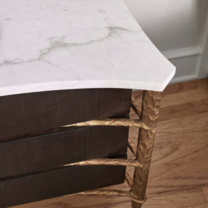 Ambella Chiseled 3 Drawer Accent Chest