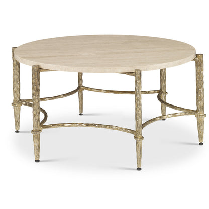 Chiseled Stone Cocktail Table