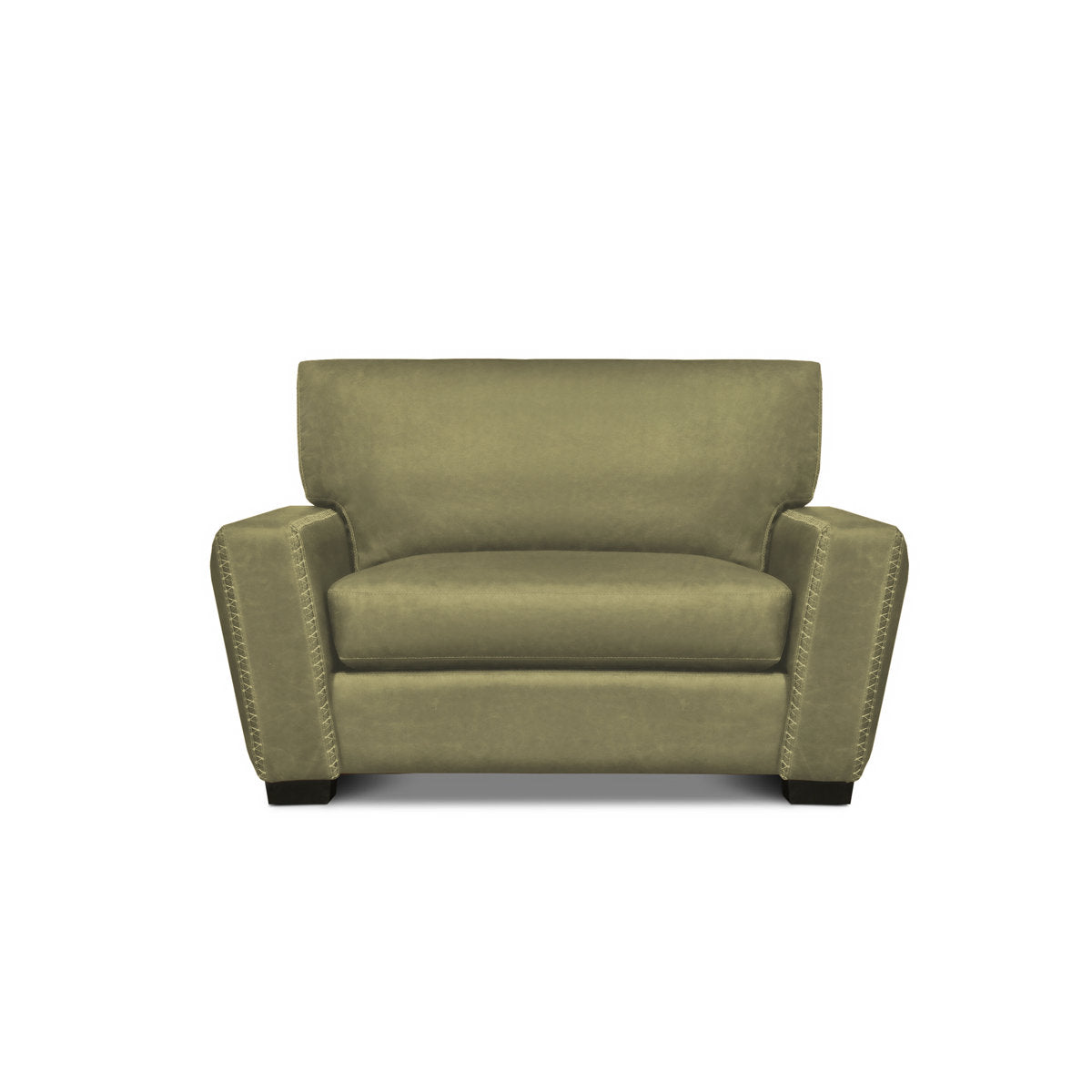 City Cowboy Leather Loveseat