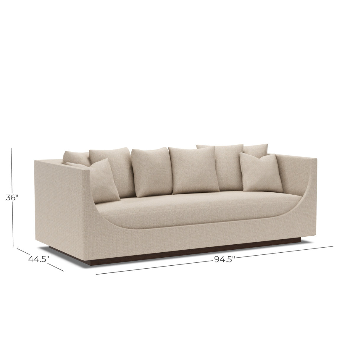 Claudette Bench Seat Sofa