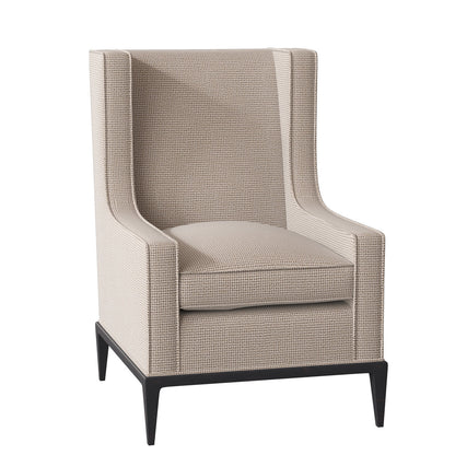 Ambella Claxton 28 Wide Down Cushion Wingback Chair