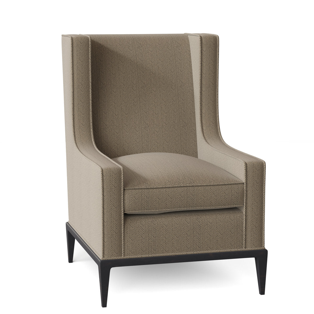 Ambella Claxton 28 Wide Down Cushion Wingback Chair