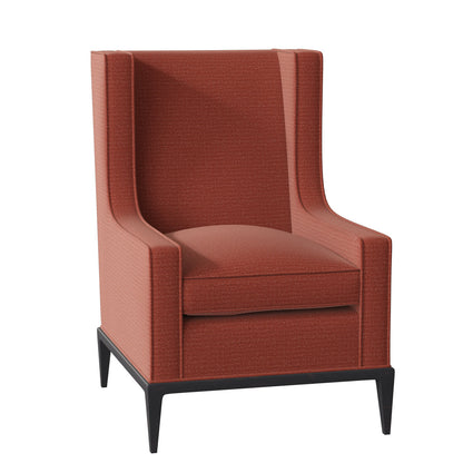 Ambella Claxton 28 Wide Down Cushion Wingback Chair