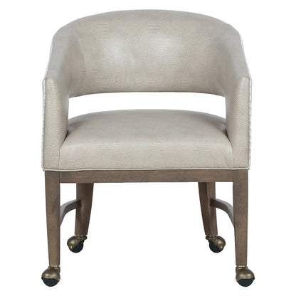Cleo Leather Grande Arm Chair