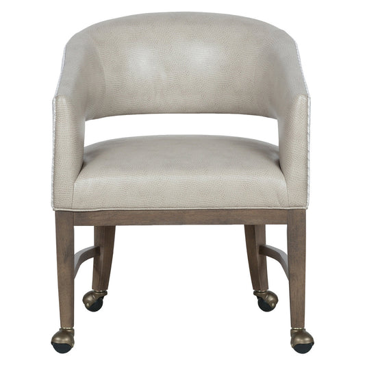 Cleo Leather Grande Arm Chair