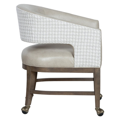 Cleo Leather Grande Arm Chair