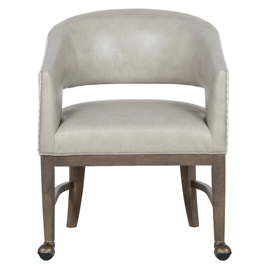 Cleo Leather Grande Arm Chair