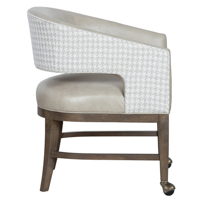 Cleo Leather Grande Arm Chair