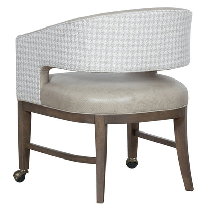Cleo Leather Grande Arm Chair