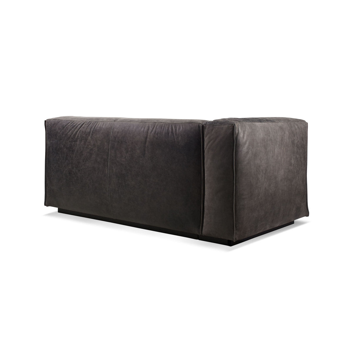 Blu Dot Cleon 66 L One Arm Leather Chaise Lounge