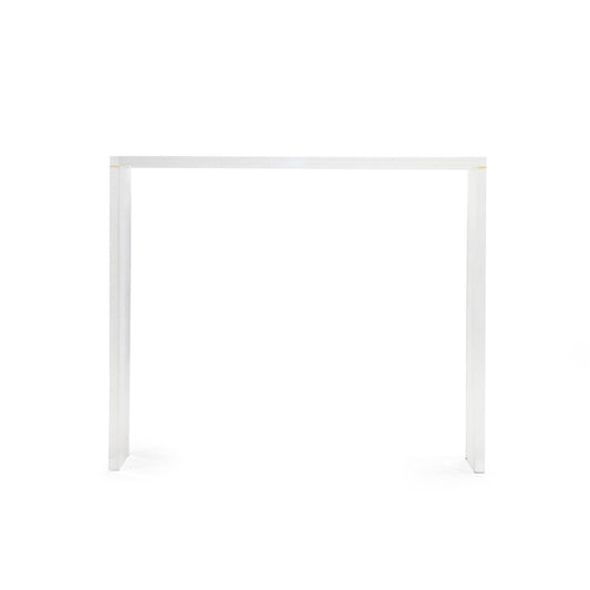 Zentique Cleon Acrylic Console Table