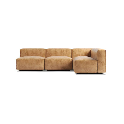 Blu Dot Cleon Leather Medium Corner Sectional