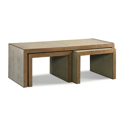 Sherrill Occasional Vintage Made Modern Sled 3 Nesting Tables