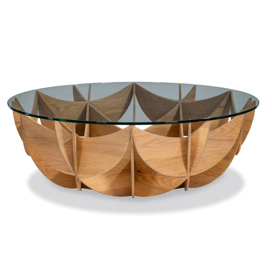 Maitland Smith Oak Honeycomb Table
