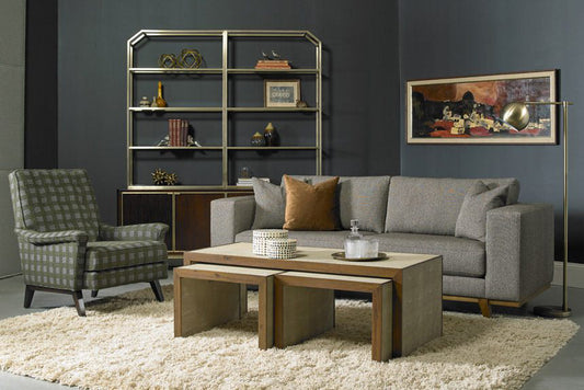 Sherrill Occasional Vintage Made Modern Sled 3 Nesting Tables