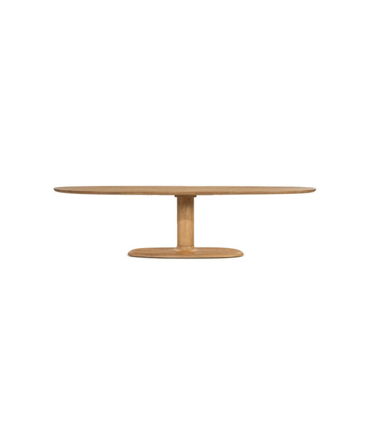 Coco Oval Solid Wood Dining Table