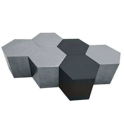 Hammers And Heels Solid Wood Block 1 Coffee Table With Storage