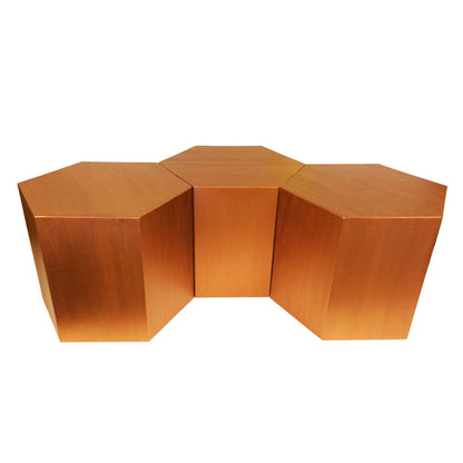 Hammers And Heels Solid Wood Block 1 Coffee Table With Storage