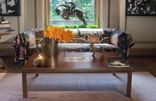 Marsia Holzer Studio Monogram Coffee Table