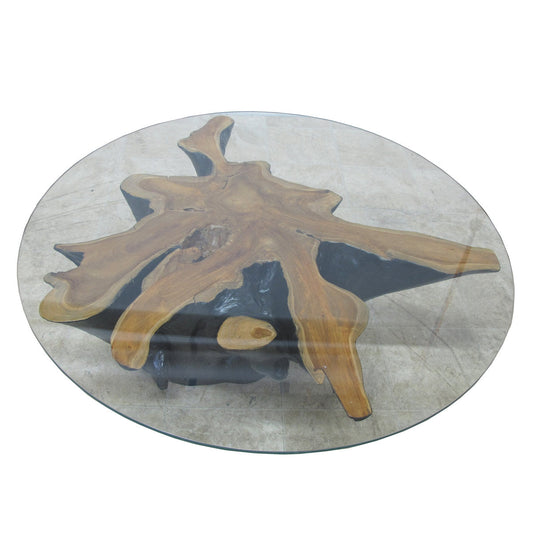Dyag East Organic Star Teak Root Coffee Table Or Accent Table