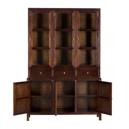 Noir Colonial Dinning Hutch