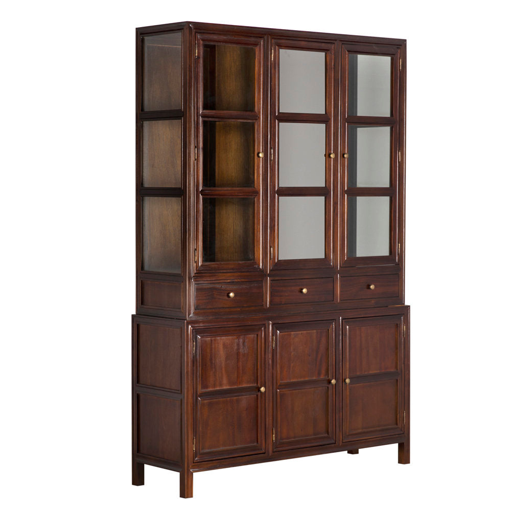 Noir Colonial Dinning Hutch