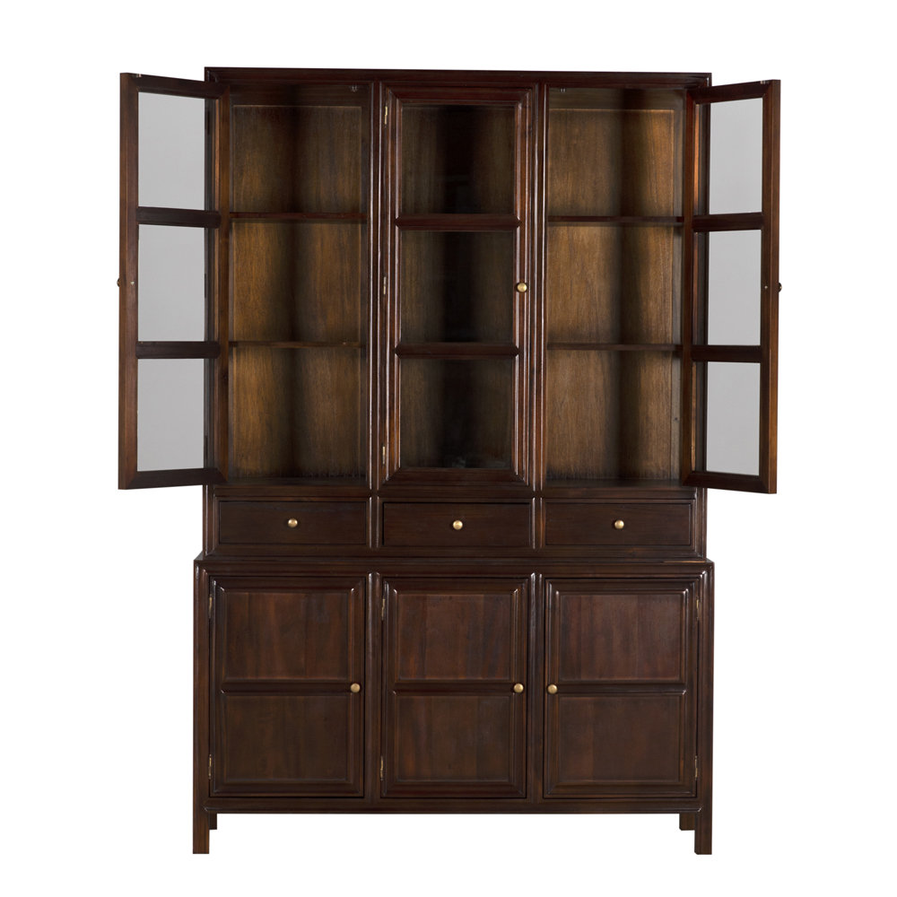 Noir Colonial Dinning Hutch