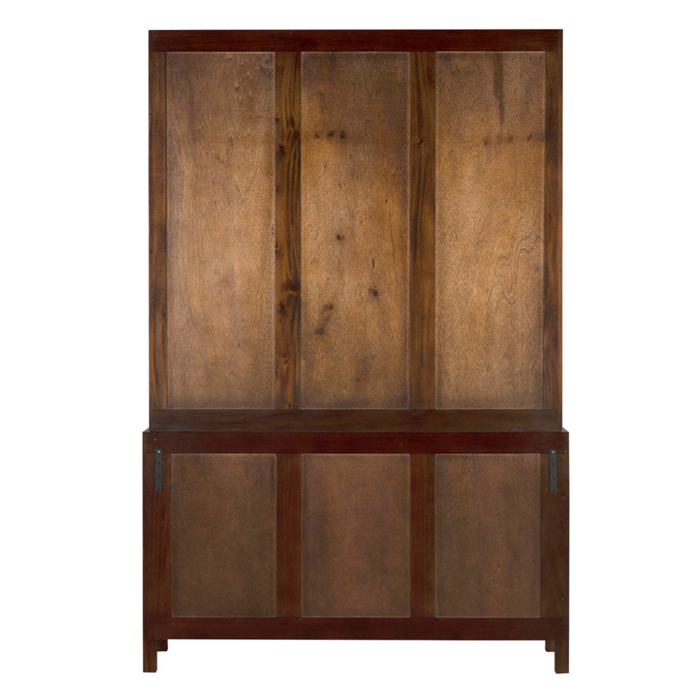 Noir Colonial Dinning Hutch
