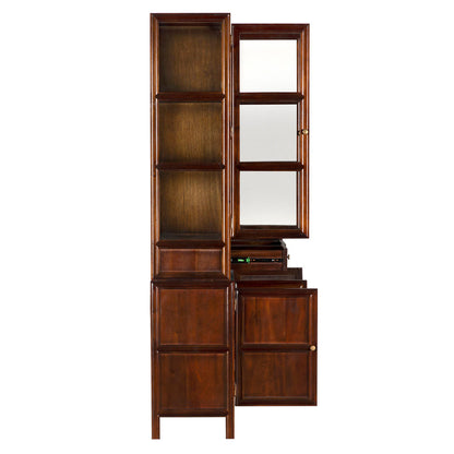 Noir Colonial Dinning Hutch