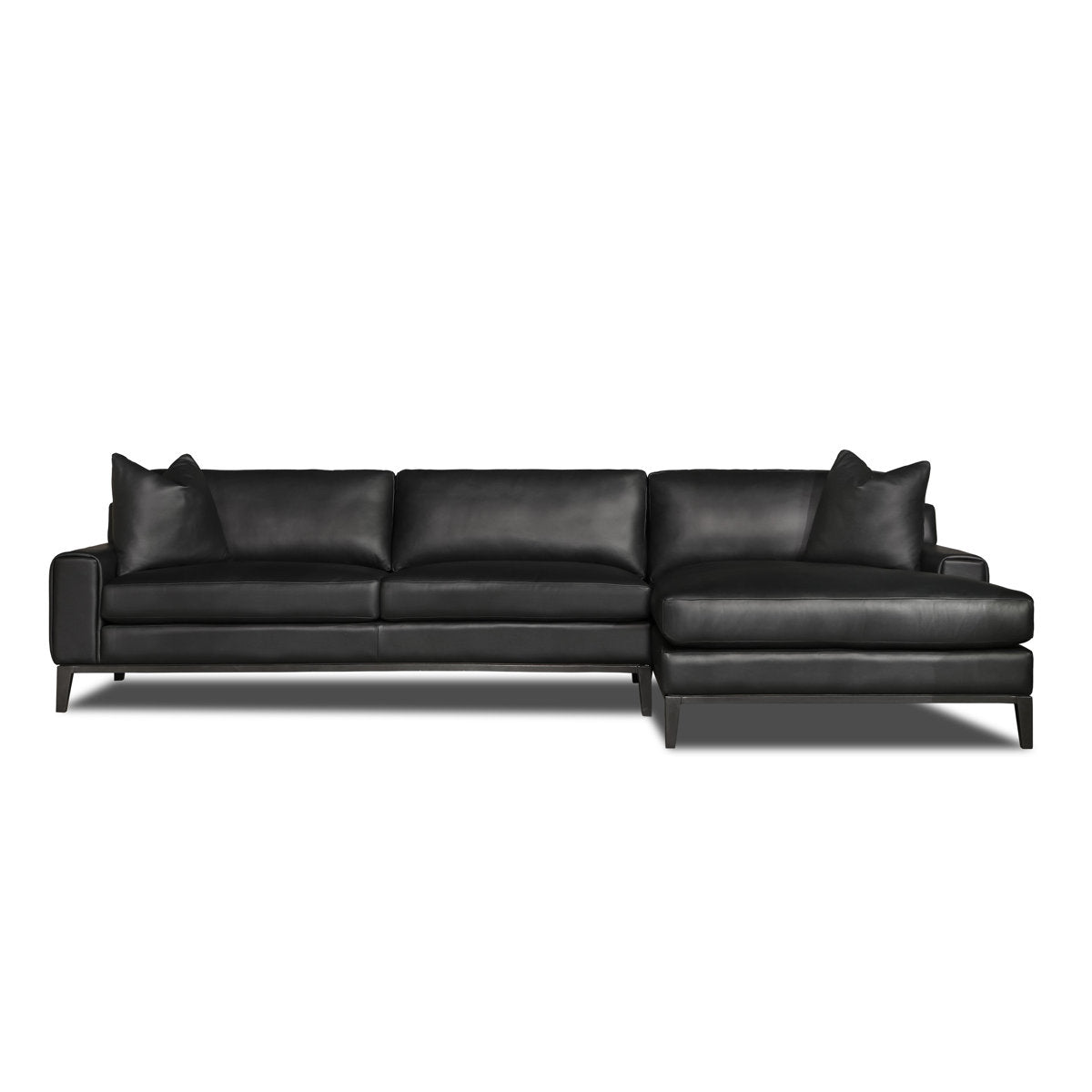 Eleanor Rigby Como 88 Wide Genuine Leather Sofa
