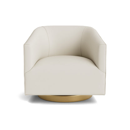 Cooper Full Swivel Leather Chair