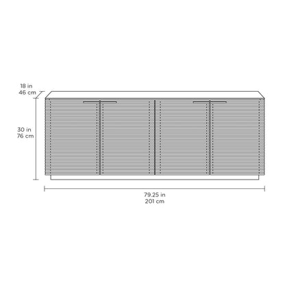 Corridor 79.25'' W Sideboard