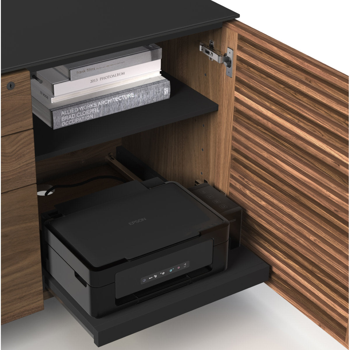 Bdi Corridor L Shaped Executive Desk