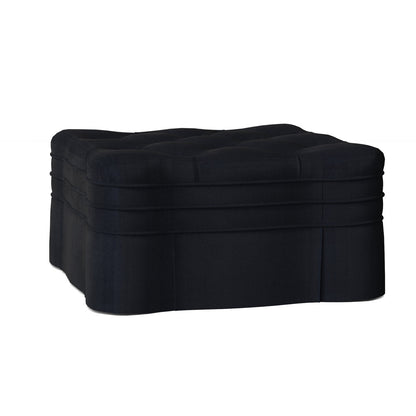 Duralee Corvo Tufted Square Cocktail Ottoman