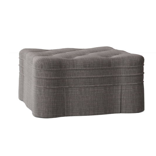 Duralee Corvo Tufted Square Cocktail Ottoman