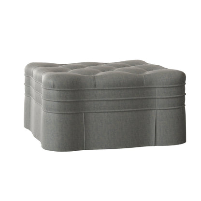 Duralee Corvo Tufted Square Cocktail Ottoman