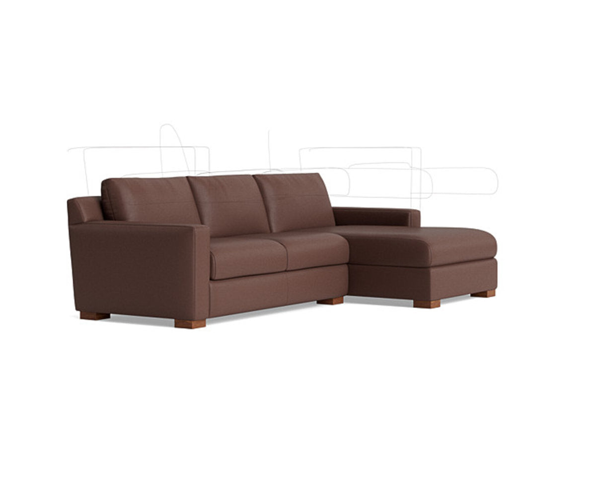 Couch Potato Leather Sectional