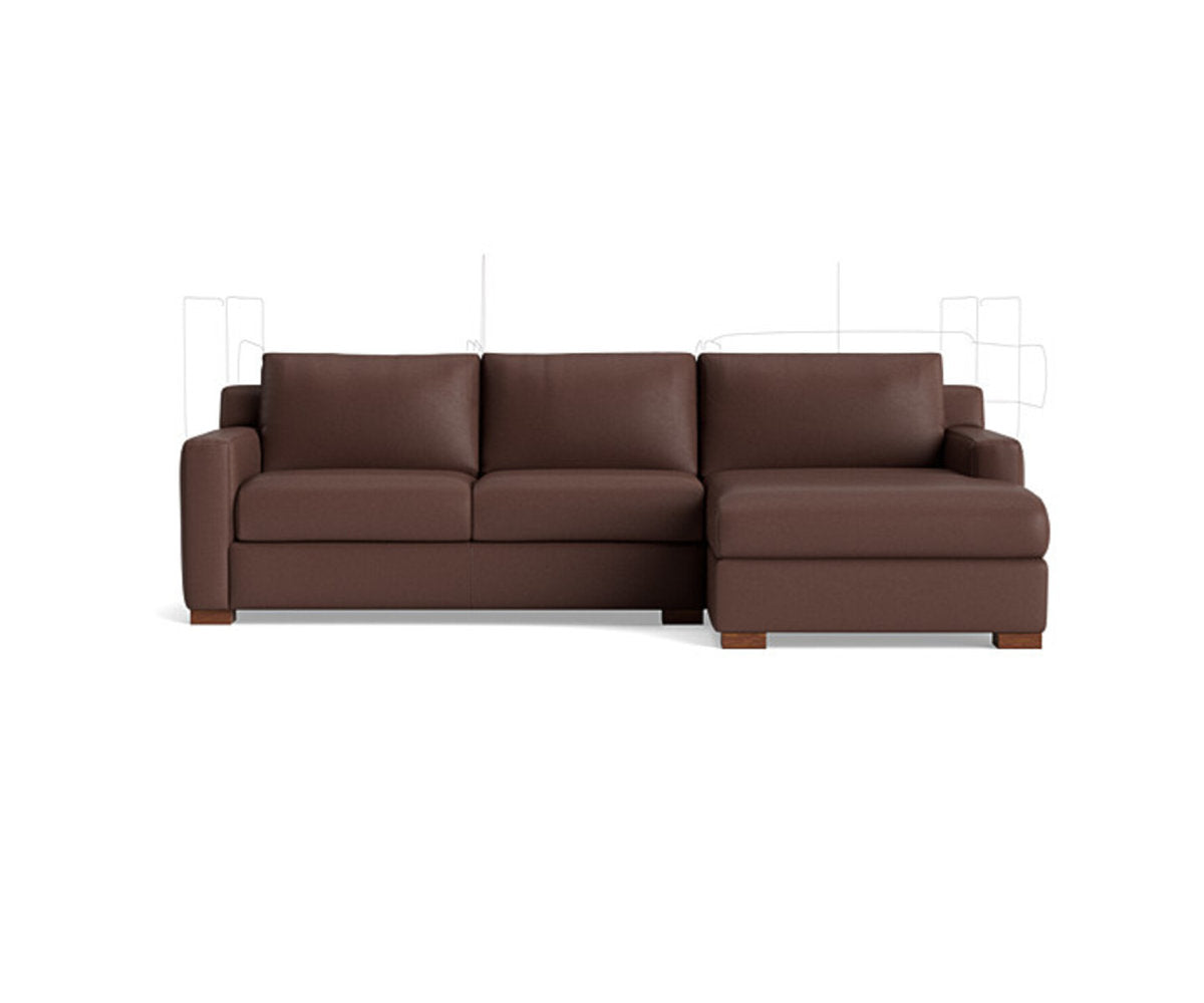 Couch Potato Leather Sectional