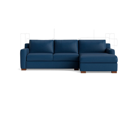 Couch Potato Leather Sectional