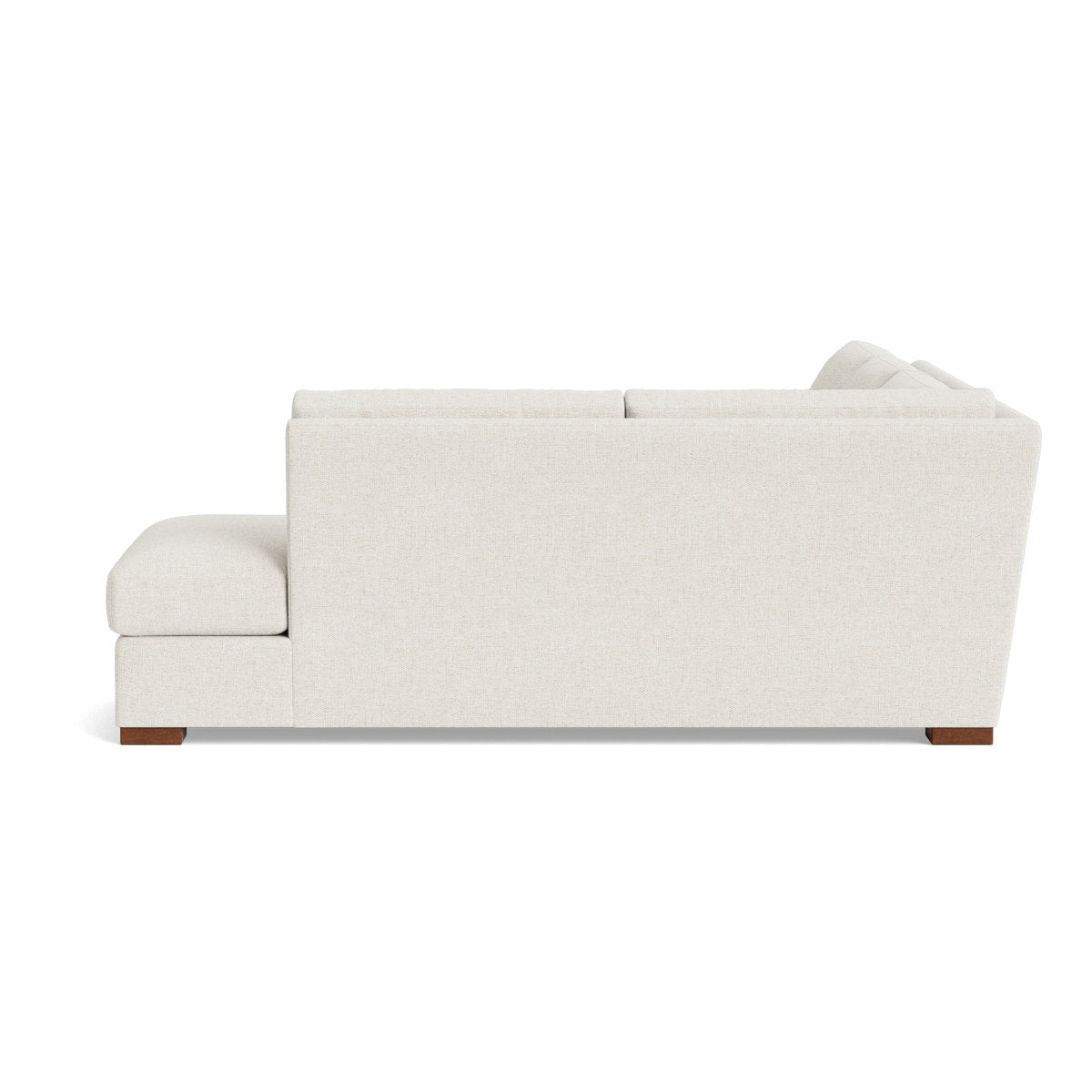 Benchmade Modern Couch Potato Sectional With Bumper 95 X 95