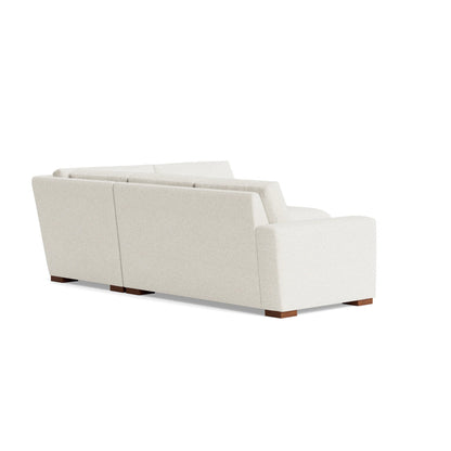 Benchmade Modern Couch Potato Sectional With Bumper 95 X 95
