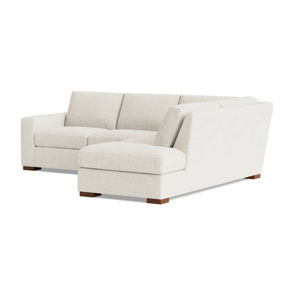 Benchmade Modern Couch Potato Sectional With Bumper 95 X 95