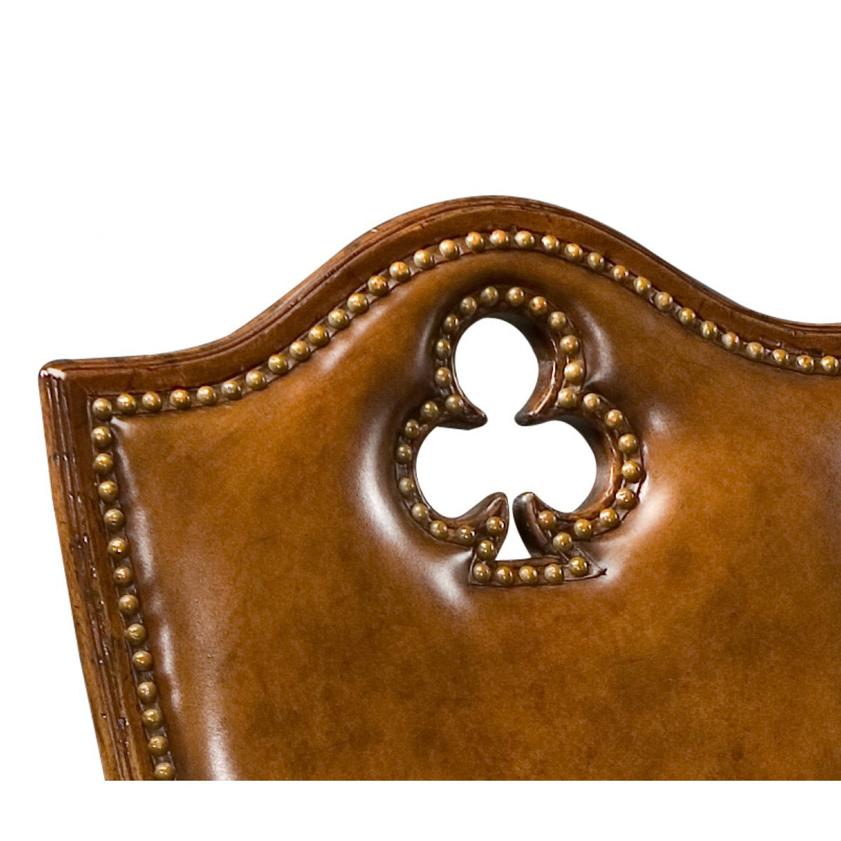 Country Farmhouse Leather Arm Chair