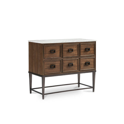 Courtland 6 - Drawer Nightstand