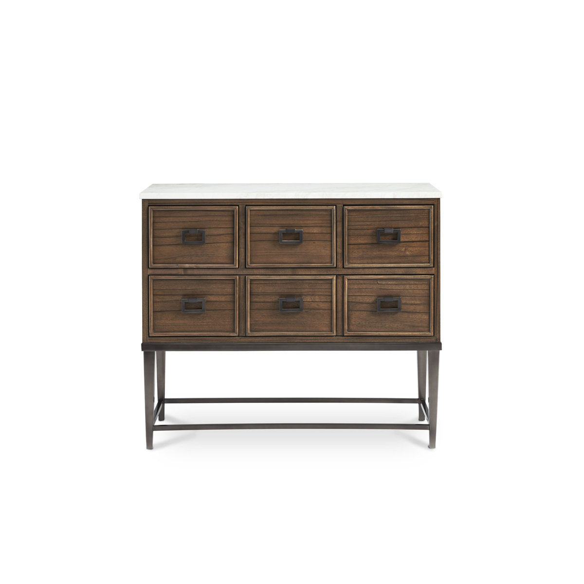 Courtland 6 - Drawer Nightstand